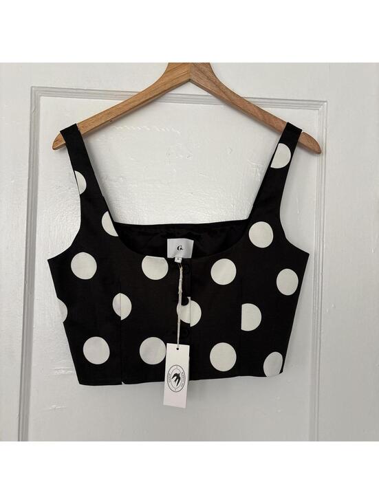 Tops - G. Label Women's Black Crop-top